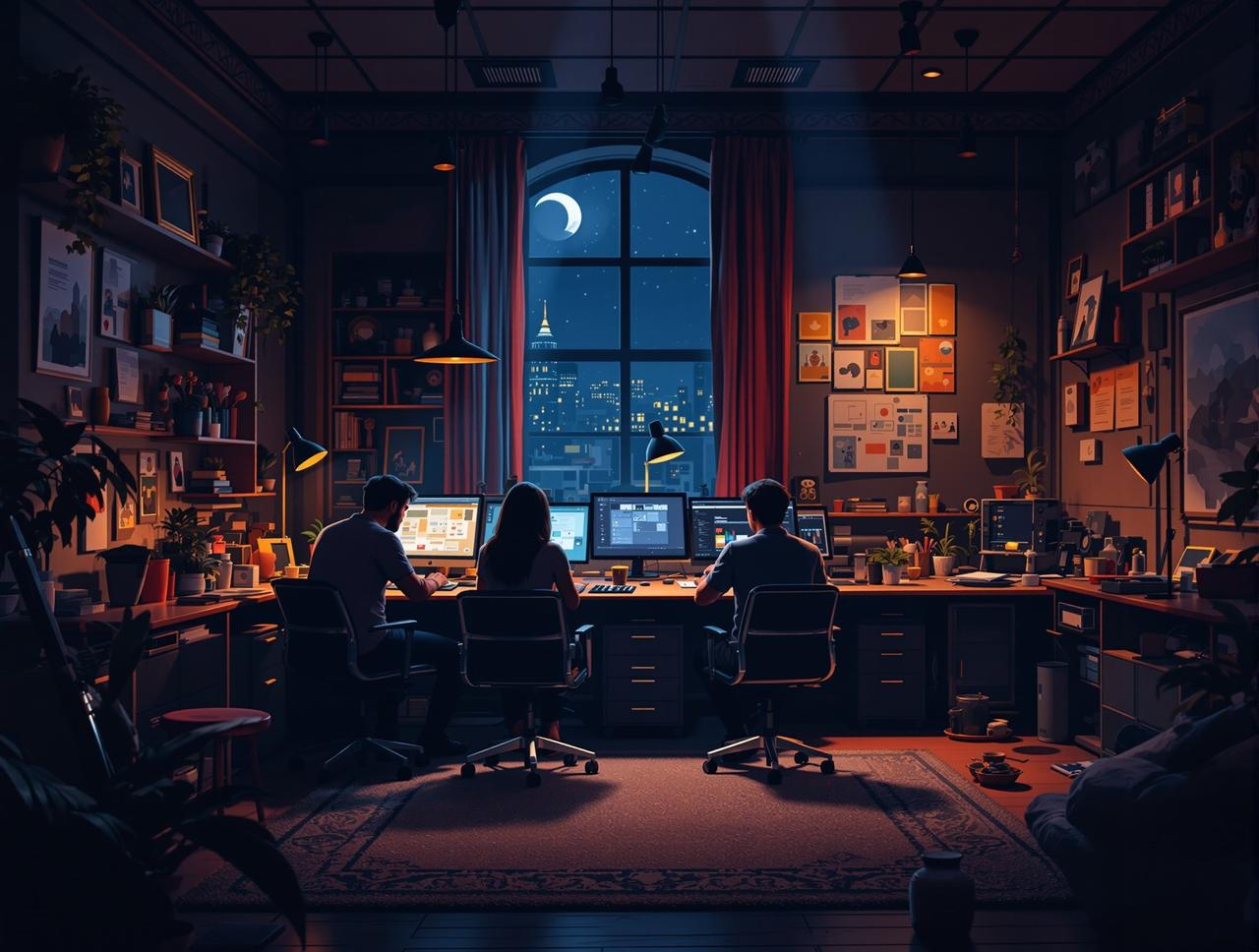 腐漫剧品牌故事 - 创作团队的温暖工作室